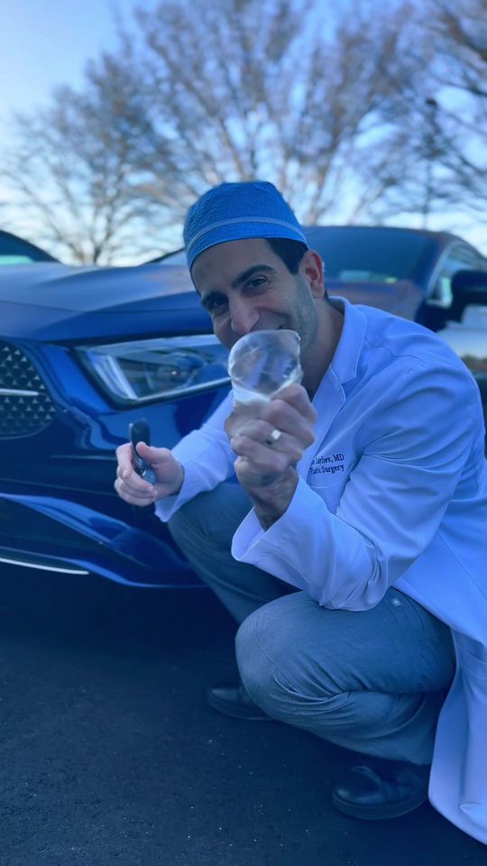 Video by Dr. James N. Romanelli: Let’s see if this silicone implant ruptures with @DrJLay were putting it to these test 🚙 do you…