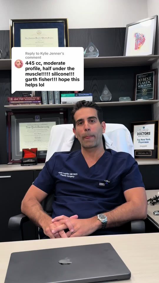 Video by Dr. James N. Romanelli: Replying to @Kylie Jenner @kyliejenner recently shared the specifics of her breast augmentation-…