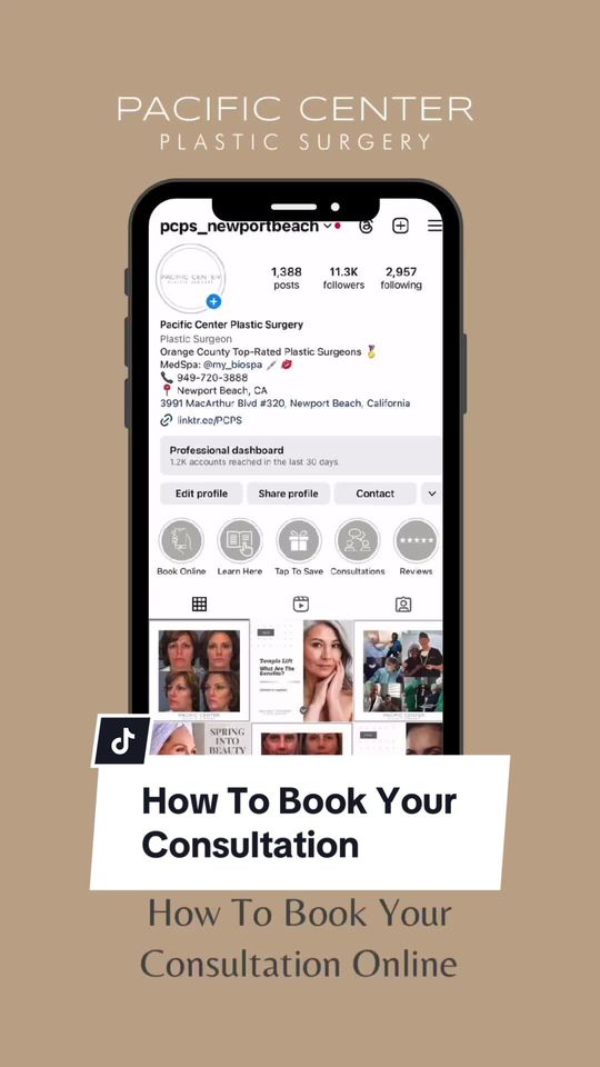 Video by Dr. Jed H. Horowitz: Head over to our instagram page to easily book your consultation with this guide!🌟