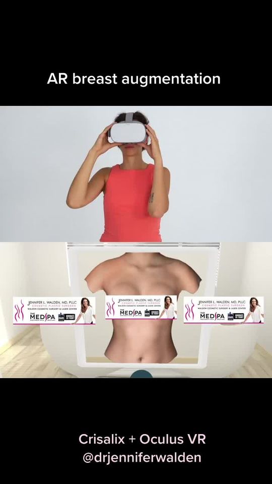 Video by Dr. Jennifer L. Walden: Trying out Crisalix 3D virtual reality w/ Oculus goggles in order to see what it looks like to ha…