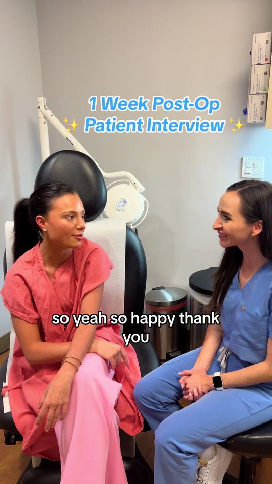 Video by Dr. John L. Burns Jr.: 1 Week Post-Breast Augmentation ✨ SO thankful for this sweet patient sharing her experience after…