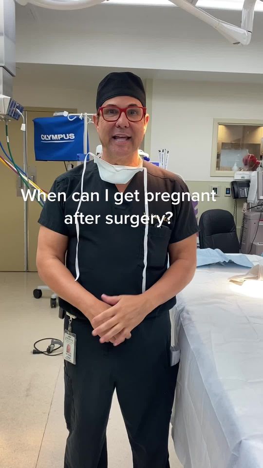 Video by Dr. Jorge Sosa: When can I get pregnant after weight loss surgery? Message us now to see if you qualify. #
