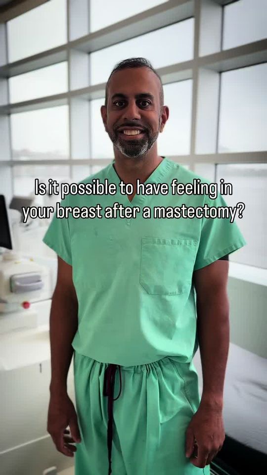 Video by Dr. Joseph Parks: ✨ Did you know it’s possible to still have sensation after a mastectomy? ✨ A mastectomy is a surg…
