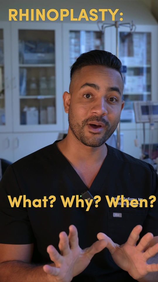 Video by Dr. Justin L. Bellamy: Quick overview of the “what, why, and when” of rhinoplasty! Leave questions in the comments!!!😆