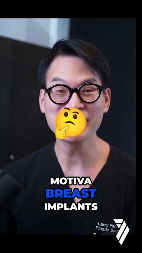 Video by Dr. Larry Fan: Motiva implants are the hottest thing in plastic surgery, but are they all they're cracked up to…