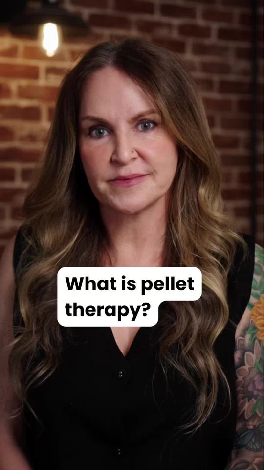 Video by Dr. Lisa Gardner: Pellet therapy delivers stable, bioidentical hormones that mimic your natural cycle without the d…