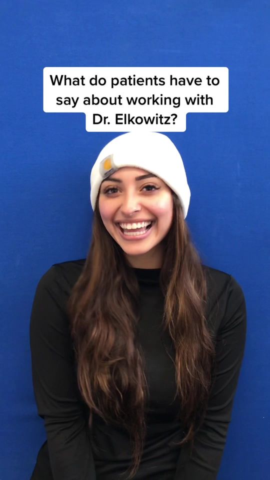 Video by Dr. Marc Elkowitz: One of our favorite things is seeing our patients excited before their procedures! Dr. Elkowitz d…