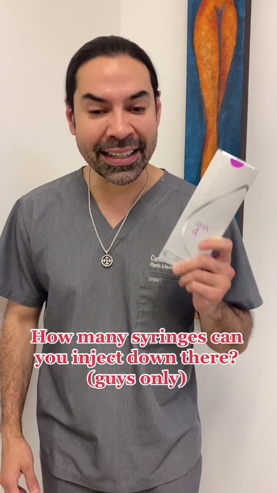 Video by Dr. Martin Benjamin: Yes you can inject fillers down there to make it bigger!