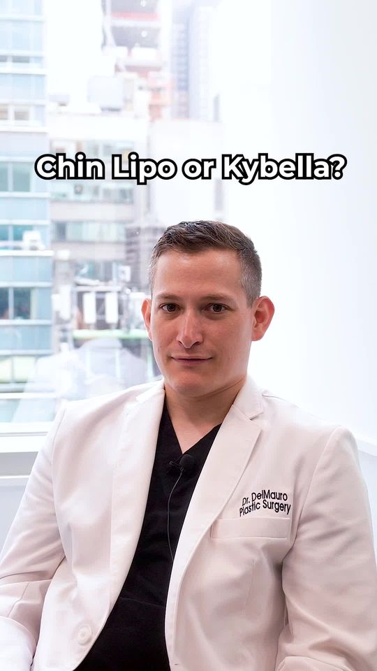 Video by Dr. Matthew A. DelMauro: Chin Lipsuction VS Kybella? 🤔