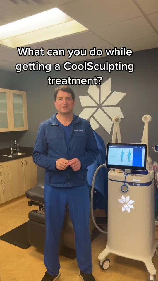 Video by Dr. Michael Kerin: What people do during their CoolSculpting treatment.