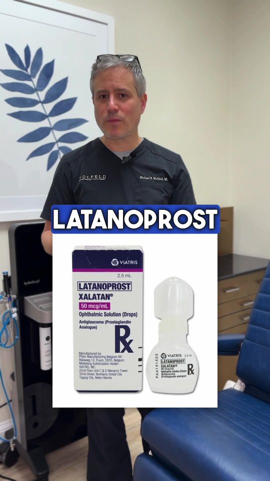 Video by Dr. Michael Wolfeld: @drwolfeld speaks about the potential efficacy of latanoprost has a hair regrowth solution. Wolfe…