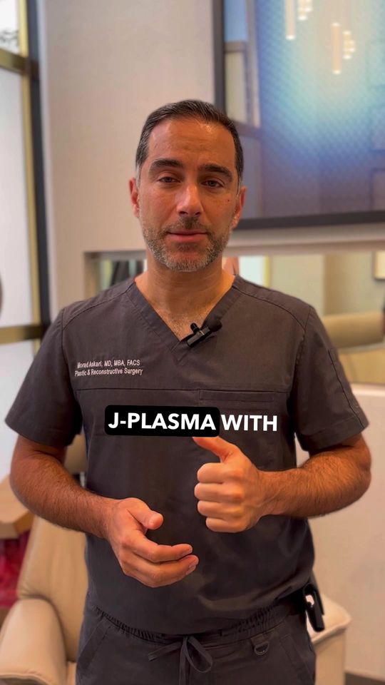 Video by Dr. Morad Askari: Let’s talk about radiofrequency skin tightening, aka JPlasma, and how it works? Dr. Askari typica…