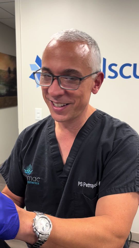 Video by Dr. Peter Petropoulos: Prp into tear trough