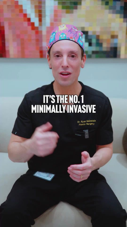Video by Dr. Pierre Lapaine: Ballerina arms= minimally invasive.