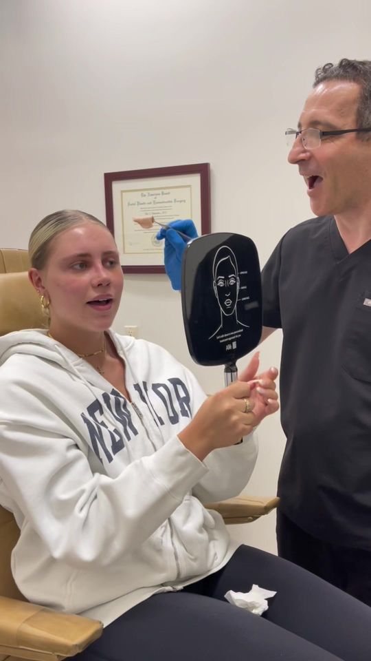 Video by Dr. Ran Y. Rubinstein: Our wonderful patient is thrilled after her splint removal! She finally, one week after closed rh…