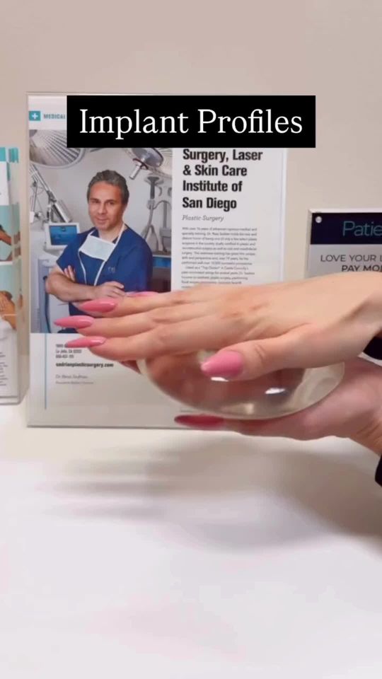 Video by Dr. Reza Sadrian: Which Implant Profile is Right for You? ✨ Choosing the perfect breast implant profile is key to a…