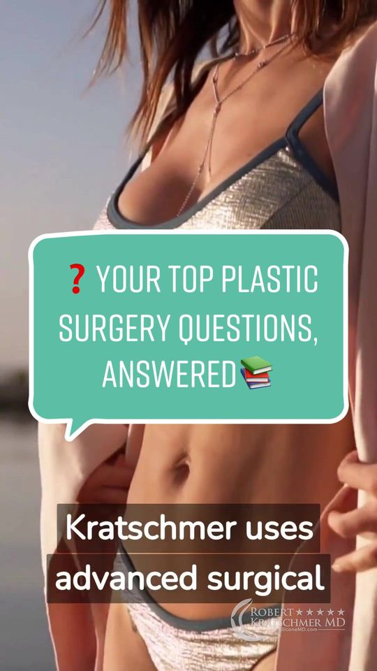Video by Dr. Robert Kratschmer: Have questions about plastic surgery? Get expert answers from board-certified plastic surgeon Dr.…
