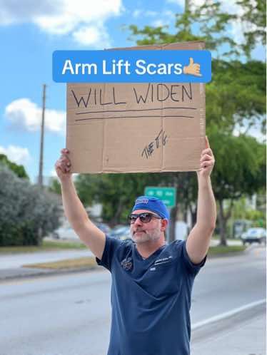 Video by Dr. S. Alexander Earle: Arm lift scars may widen due to various factors such as improper wound care, excessive tension on…