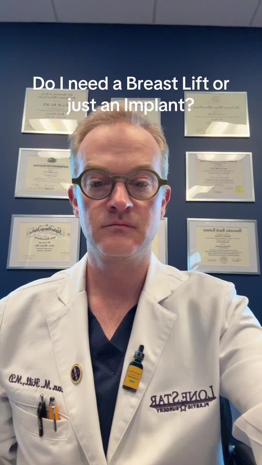 Video by Dr. Sean Hill: Do I need to have a Breast lift?
