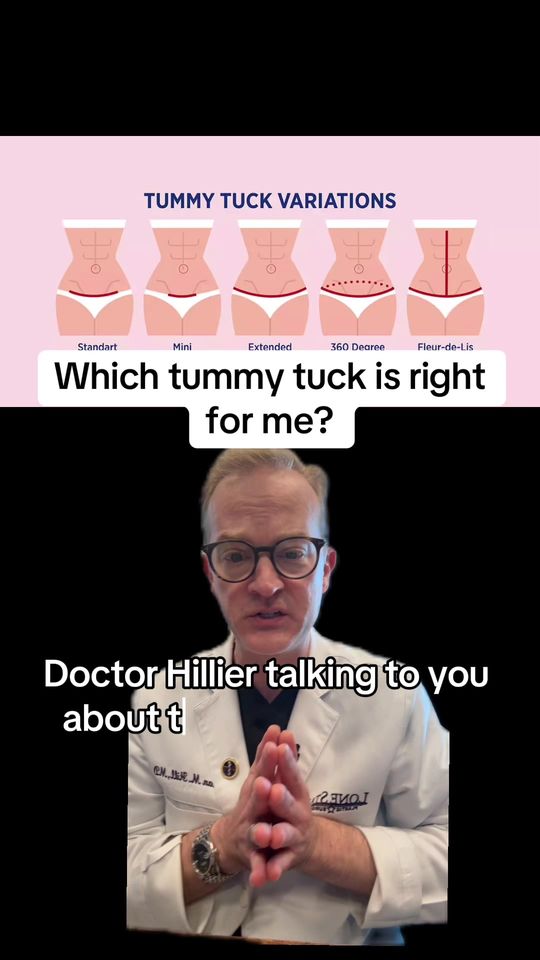 Video by Dr. Sean Hill: Not all tummy tucks are the same. 👀 In this video, Dr. Sean Hill breaks down the different tummy…