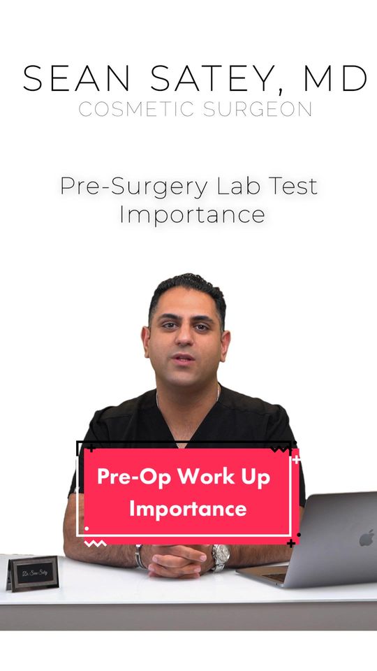 Video by Dr. Sean Satey: Preoperative Work-Up Importance!