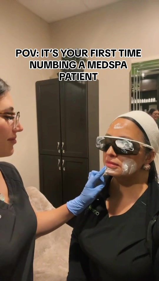 Video by Dr. Sherry Wehner: At least you’ll be ✨extra numb✨ 💁🏻‍♀️💉 Call to book your complimentary consultation today! 💚…