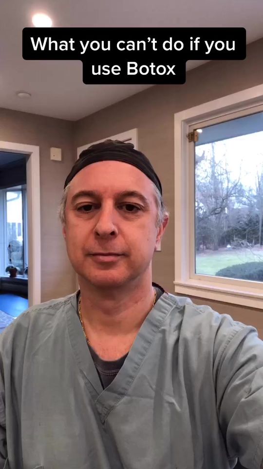 Video by Dr. Steven Wallach: What you can’t do if you use Botox.