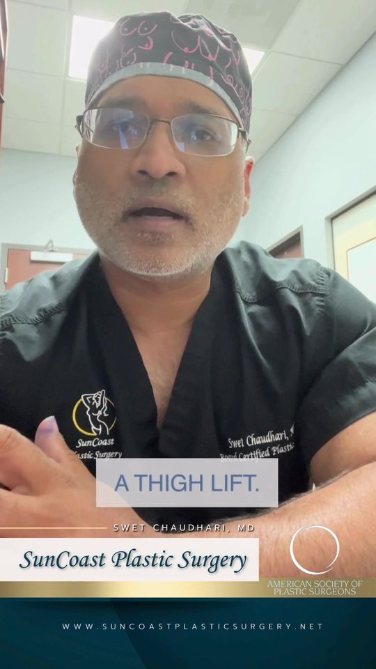 Video by Dr. Swet Chaudhari: Watch as Dr. Chaudhari performs a thigh lift on this patient after major weight loss! Part 1 😍 I…