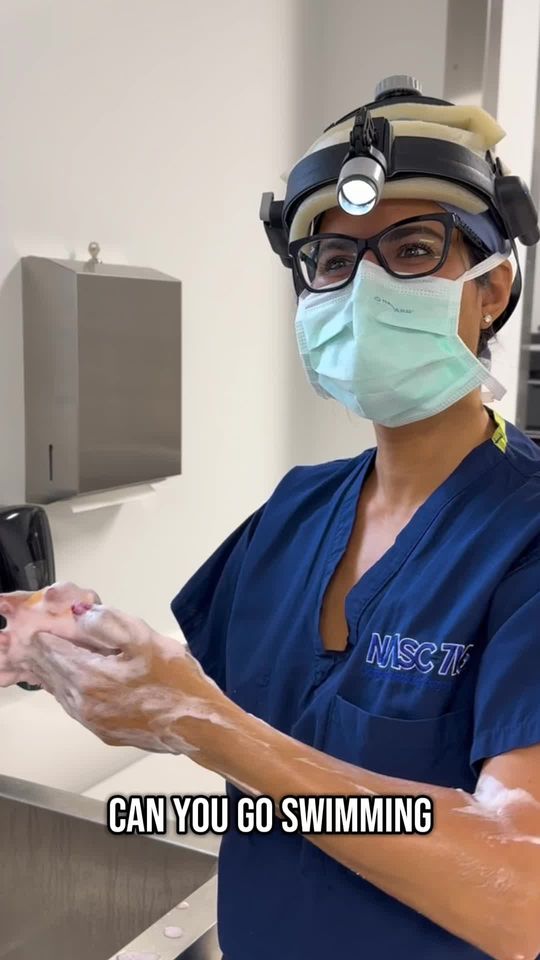 Video by Dr. Tamara Dawli: Q+A can you go swimming after a Breast Aug?