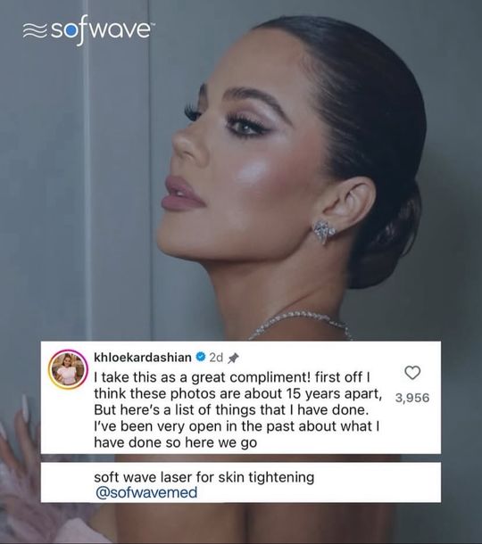Video by Dr. Tamara Dawli: The Kardashians share their skincare secrets and how Sofwave is helping to achieve their skin goals!