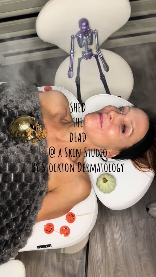 Video by Dr. Toni Stockton: October is here and its time to get spooky! Shed the Dead… skin that is…. Say goodbye to dead ski…