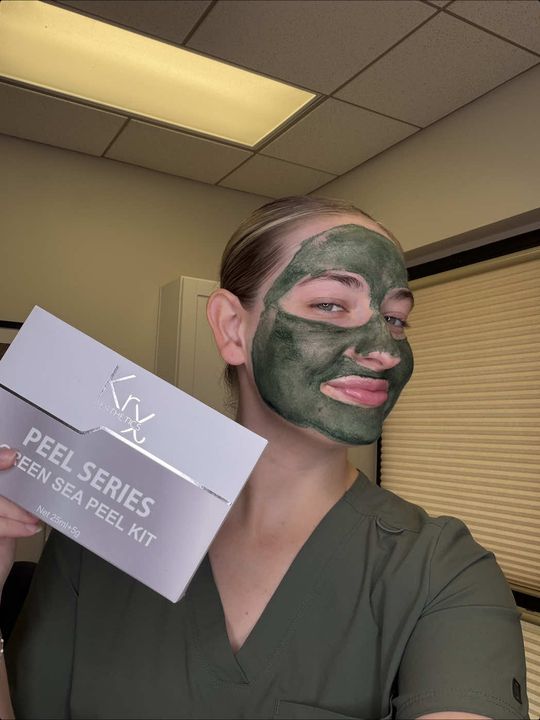 Video by Dr. Toni Stockton: Spend 2 minutes with me and my live reaction as an esti to the new viral Korean Green Sea Mask🦠…