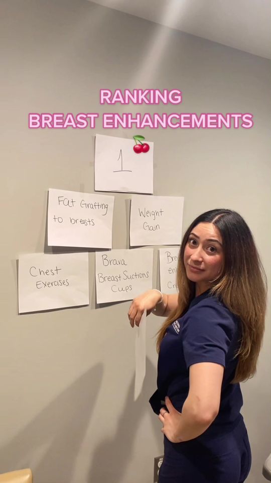 Video by Dr. Wesley G. Schooler: Ranking the best breast enhancement options 🍒