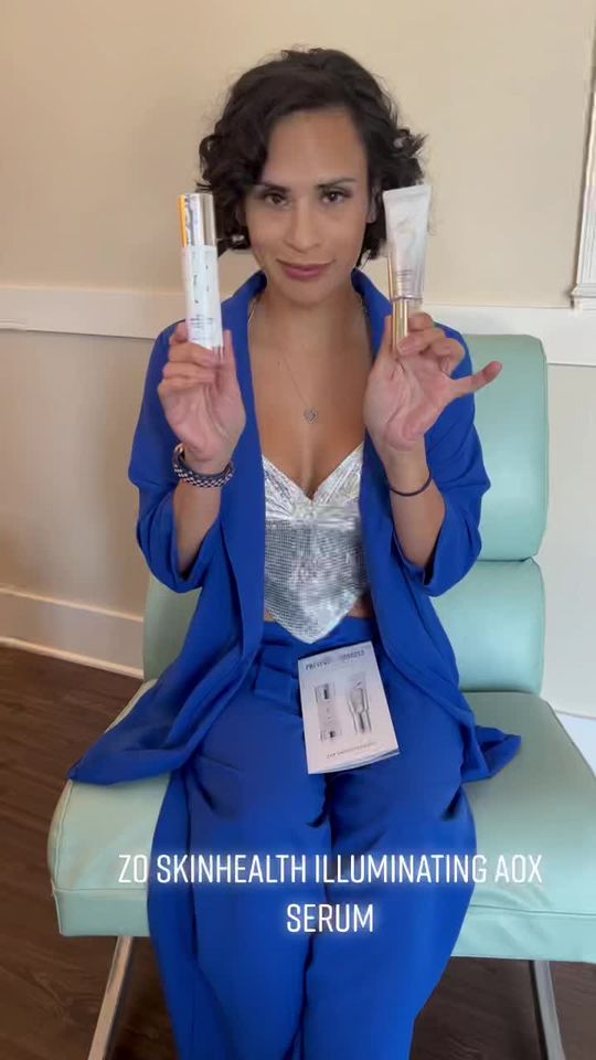 Video by Dr. William A. Wallace: ZO Skin Health is our fave! We love the new AOX Illuminating Serum.