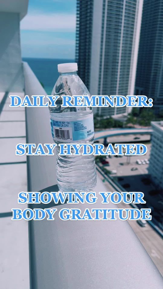 Video by Dr. Wright Jones: WATER AND PROTEIN!! Extremely important for you during your recovery process. Listen to your body…